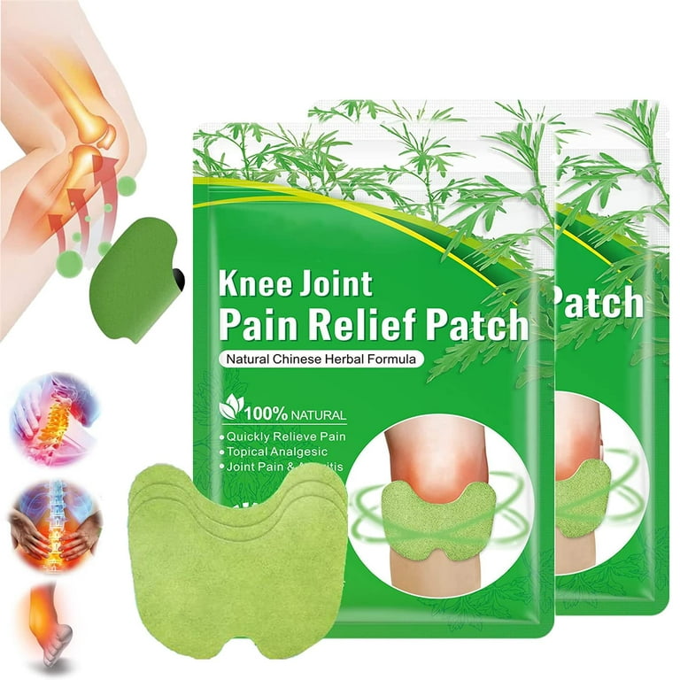 Flexiknee Natural Knee Pain Patch, Knee Joint Pain Relief Patch (24PCS)