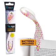Thinking Gifts Flexilight Reading Light | 2 in 1 Bookmark Book Light | LED Clip On Reading Lamp | Children and Adult Book Torch for Reading in Bed | Book Access
