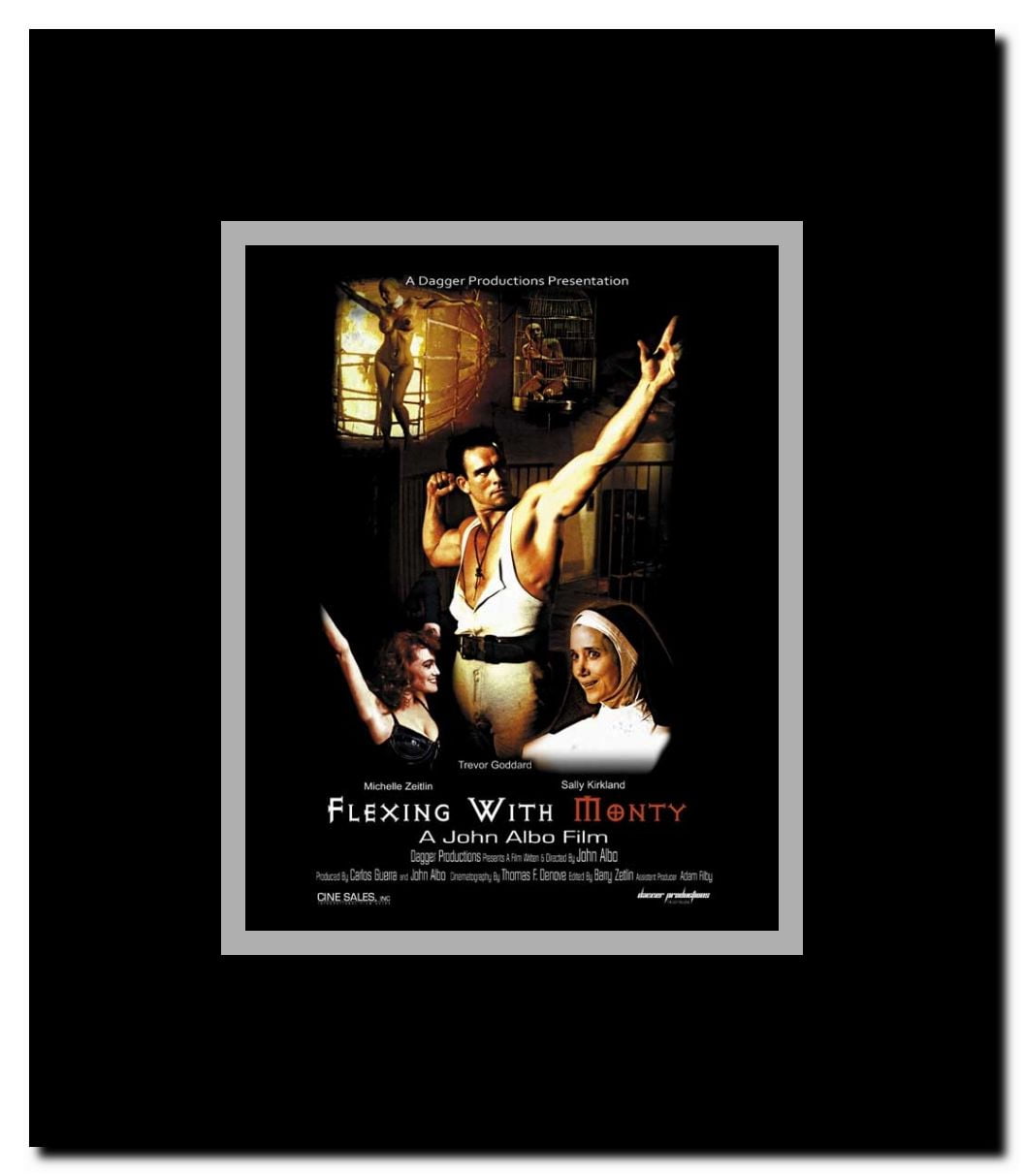 Flexing with Monty Framed Movie Poster