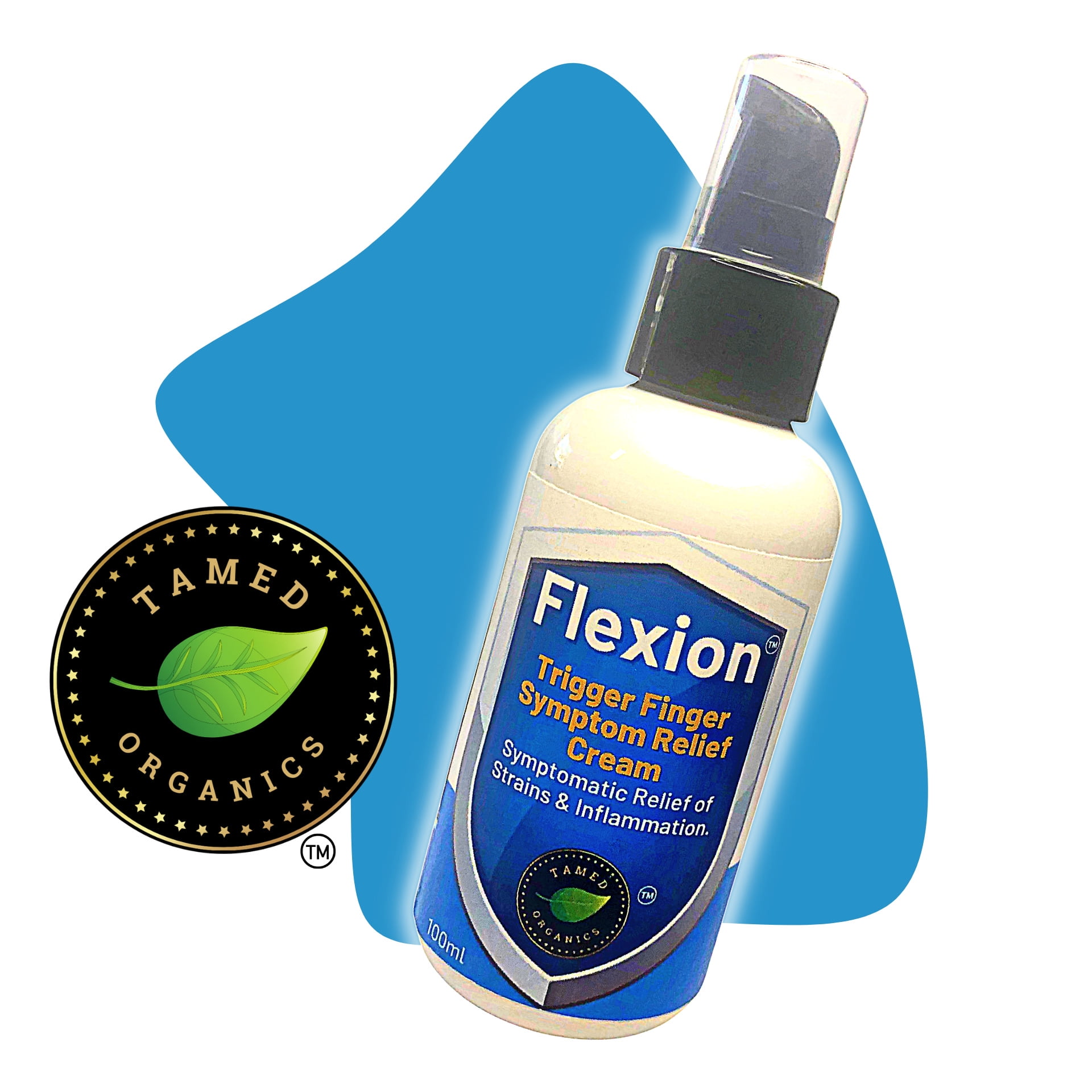Trigger Point Cream Tamed Organics Flexion Anti-Inflammatory & Pain Relief Cream for ...