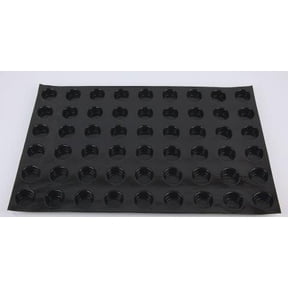 Flexipan Petit-Four 0.74 Oz, 40mm Dia x 20mm Deep 1-9/16" Dia x 3/4" Deep, 54 Cavities