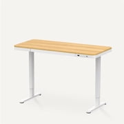 Flexispot EW8R 48 x 24 in. Comhar Standing Desk with Drawers, Rustic Brown