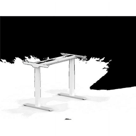 Flexispot E7W 22.8 x 48.4 in. Premium Standing Desk, White