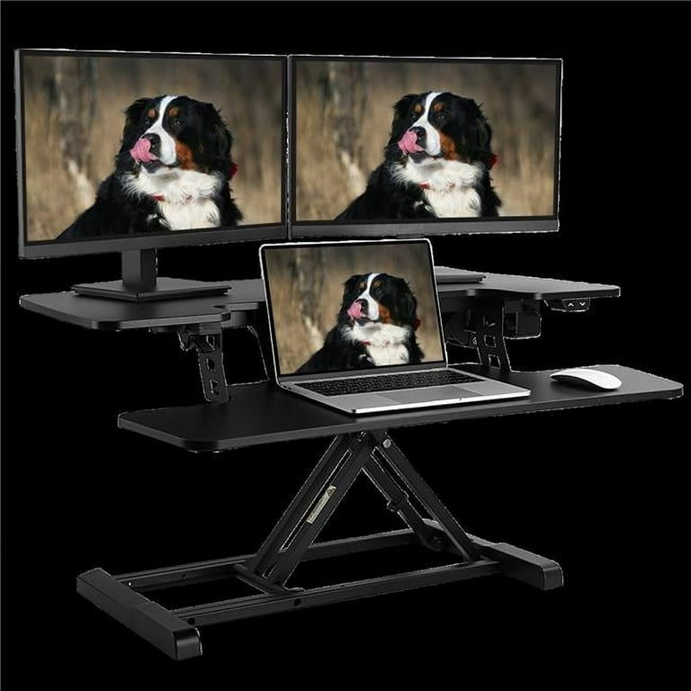 Flexispot EM7-35B 35 in. Motorized Alcove Riser, Black - Walmart.com