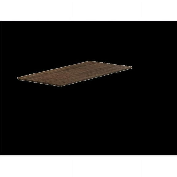 Flexispot V-R6331LB-DB 63 x 31 in. Rectangle Desktop Table, Dark Bamboo