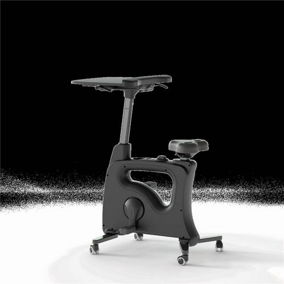 Flexispot V9B Home Office All-in-One Desk Bike Workstation, Black
