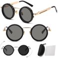 thumbnail image 1 of Flexitint Retro Glasses – Adjustable Tint Sunglasses with Built-in ND Filter (1-9 Gear Control), 1 of 8