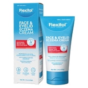 Flexitol Face and Eyelid Eczema Cream for Sensitive Skin, 5% Colloidal Oatmeal, Soothing Eye Treatment for Eczema and Dermatitis, Hydrating Non-Greasy Ointment for Dry, Itchy Skin, 1.4 oz
