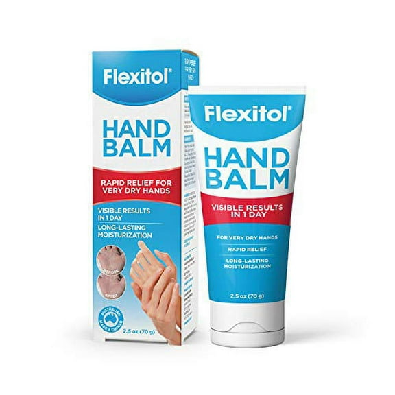 Flexitol Hand Balm, Rich Moisturizing Hand Cream, 2.5 Ounce Tube