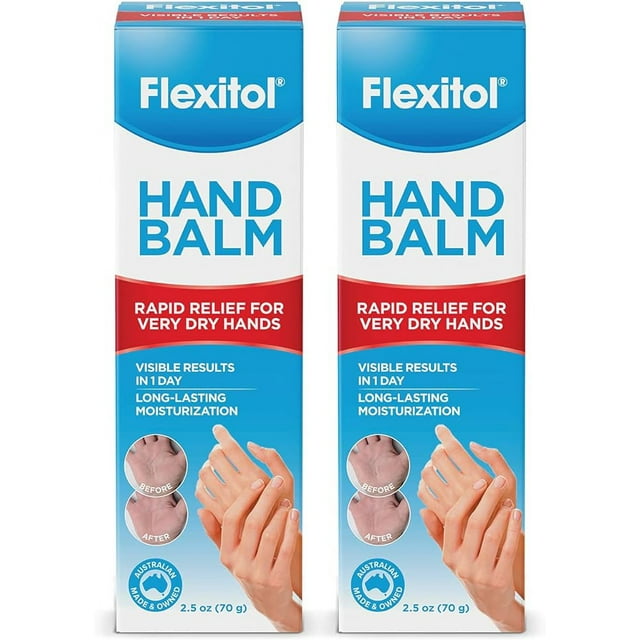 Flexitol Hand Balm, Rich Moisturizing Hand Cream for Fast Relief (Pack of 2)
