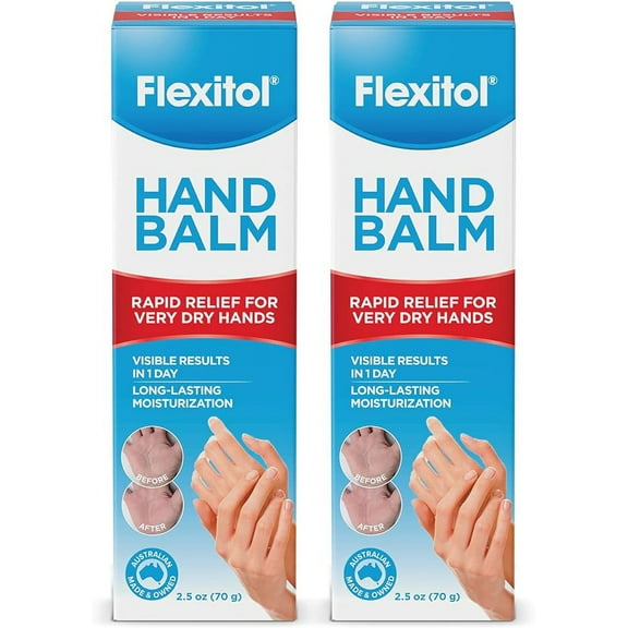Flexitol Hand Balm, Rich Moisturizing Hand Cream for Fast Relief (Pack of 2)