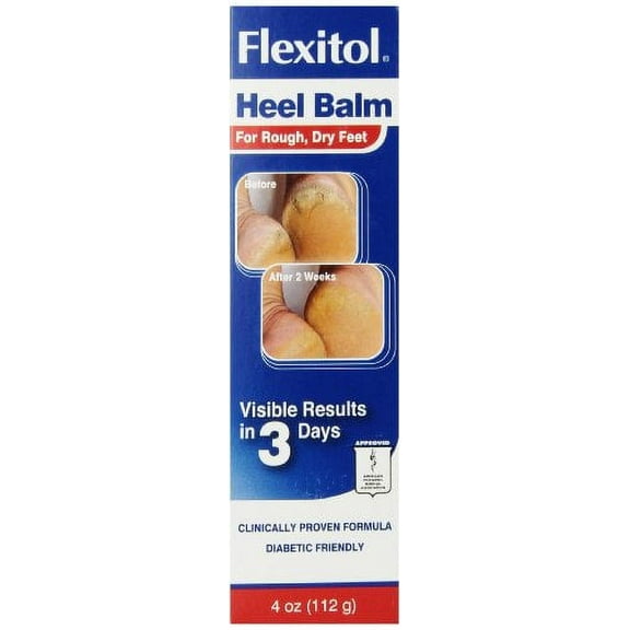 Flexitol Heel Balm For Rough Dry Feet - 4 oz