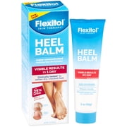Flexitol Heel Balm, Cracked Heel Cream & Foot Balm, Intensive Hydration for Dry, Rough Feet & Heels, Urea-Based Moisturizing Cream, 2 oz Tube