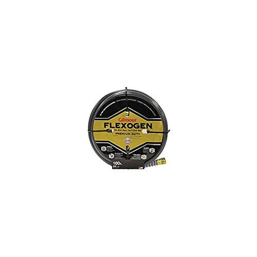 Gilmour Flexogen Hose, 8-Ply, 5/8-In. x 100-Ft.  Garden & Landscape Use, Standard Connection