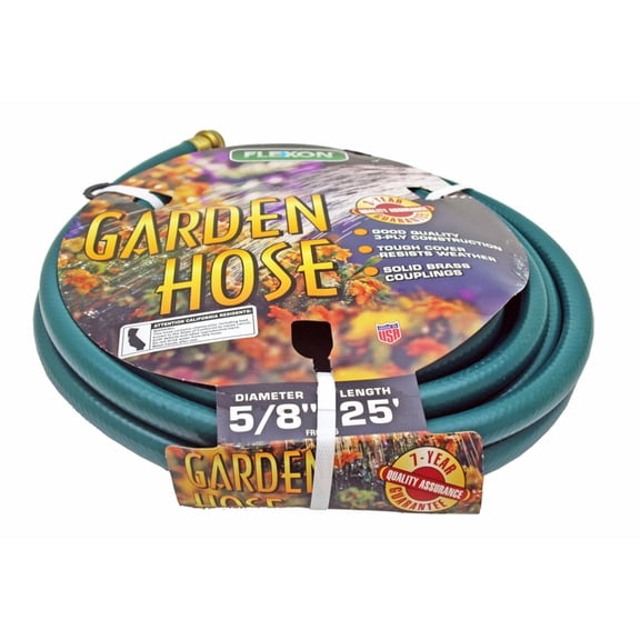 "TarrKenn Flexon 25' x 5/8"" Garden Water Hose"