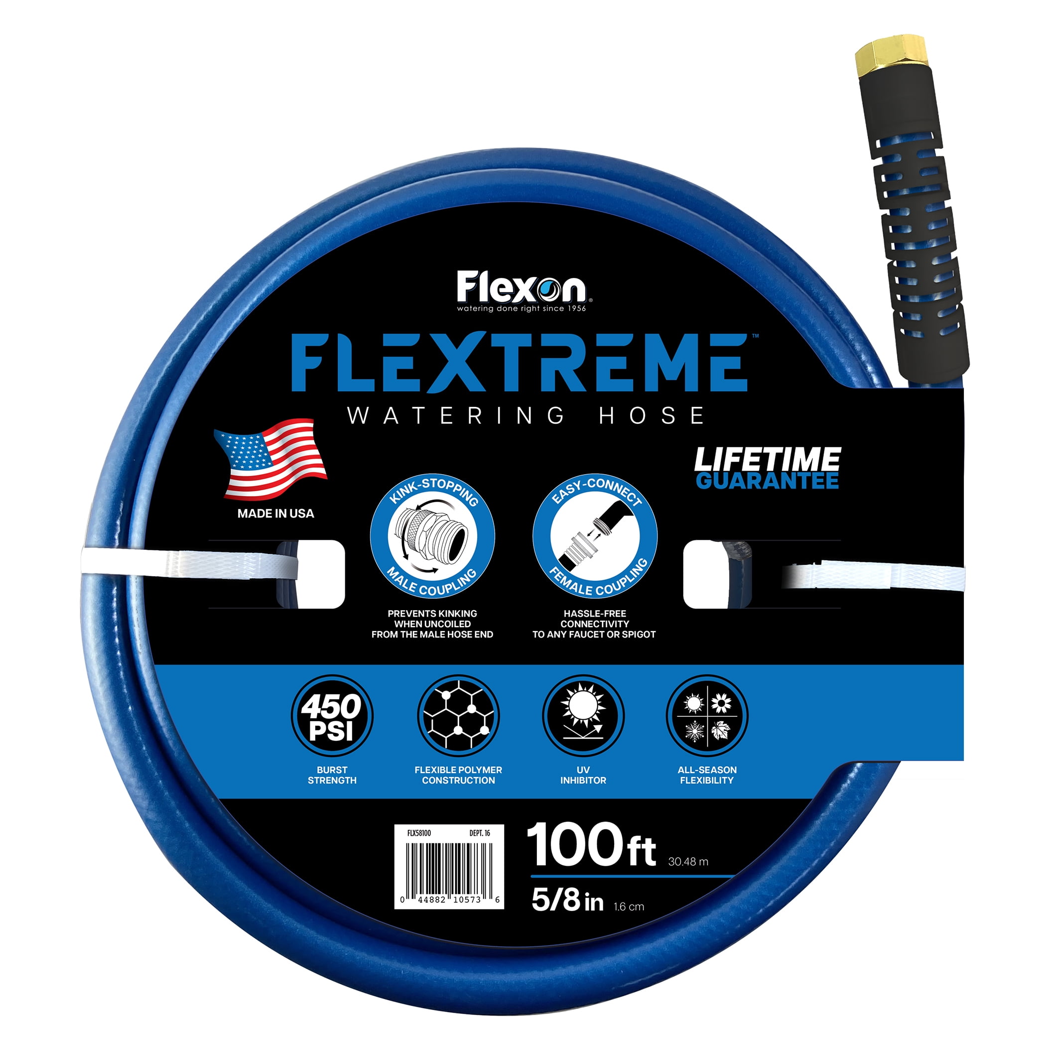 Flexon 5/8 in. x 100 ft. Flextreme Heavy Duty Watering Hose