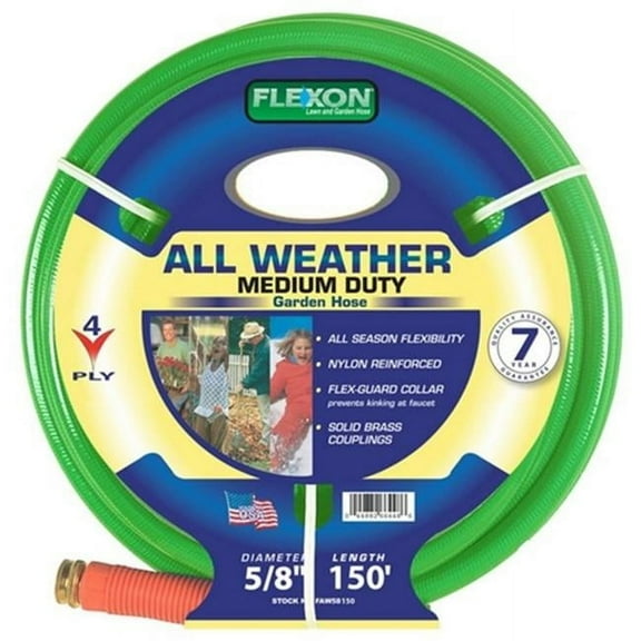 Flexon 5/8 x 150ft Medium Duty Garden Hose