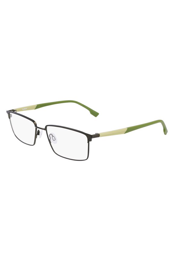 E1125 310 Men's Matte Olive Rectangular Eyeglasses