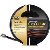 Flexon Hose Best Garden Flextreme 5/8 Rubber/Hot Water Hose - Pack of 2 Pro Bulk Pack