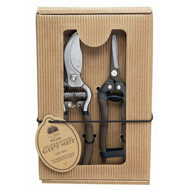 Flexrake CLA347 Classic Bypass Pruner and Sniper Boxed Gift Set