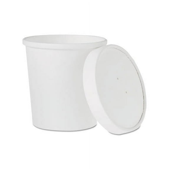 Flexstyle Double Poly Food Combo Pack 16 oz, White, 25/Pack, 10 Packs/Carton