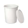 thumbnail image 1 of Flexstyle Double Poly Food Combo Pack 32 oz, White, 25/Pack, 10 Packs/Carton, 1 of 5