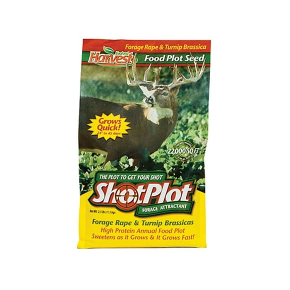 Flextone Evolved Harvest Shotplot Male Seed Deer Hunting Attractant, 2.5 lb