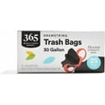 thumbnail image 1 of Flextra Strength Drawstring Trash Bags, 30 Gallon, 25 Count, 1 of 4
