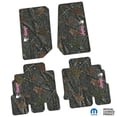 thumbnail image 1 of Flextread Floor Mats for 07-13 Jeep Wrangler JKU 4-Door - Mopar Licensed Factory Fit - Rugged Woods Camouflage w/ Pink & White Jeep Wave w/o Wheel Insert - 100% Made in USA, 1 of 4