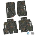 thumbnail image 1 of Flextread Floor Mats for 07-13 Jeep Wrangler JKU 4-Door - Mopar Licensed Factory Fit - Rugged Woods Camouflage w/ White Jeep Wave w/o Wheel Insert - 100% Made in USA, 1 of 4