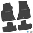 thumbnail image 1 of Flextread Floor Mats for 11-24 Dodge Challenger RWD - Mopar Licensed Factory Fit - Black w/ Silver Challenger Insert - Custom Vintage - 100% Made in USA, 1 of 6