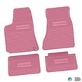 thumbnail image 1 of Flextread Floor Mats for 06-10 Dodge Charger RWD - Mopar Licensed Factory Fit - Pink w/ Charger Insert - 100% Made in USA, 1 of 4