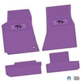 thumbnail image 1 of Flextread Floor Mats for 08-10 Dodge Challenger RWD - Mopar Licensed Factory Fit - Purple w/ Black R/T Insert - Custom Vintage - 100% Made in USA, 1 of 3