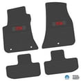 thumbnail image 1 of Flextread Floor Mats for 11-24 Dodge Challenger RWD - Mopar Licensed Factory Fit - Black w/ Red T/A Insert - Custom Vintage - 100% Made in USA, 1 of 6