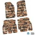 thumbnail image 1 of Flextread Floor Mats for 18-24 Jeep Wrangler JLU - Mopar Licensed Factory Fit - Cyberflage w/ White Jeep Peace Sign Insert - 100% Made in USA, 1 of 4