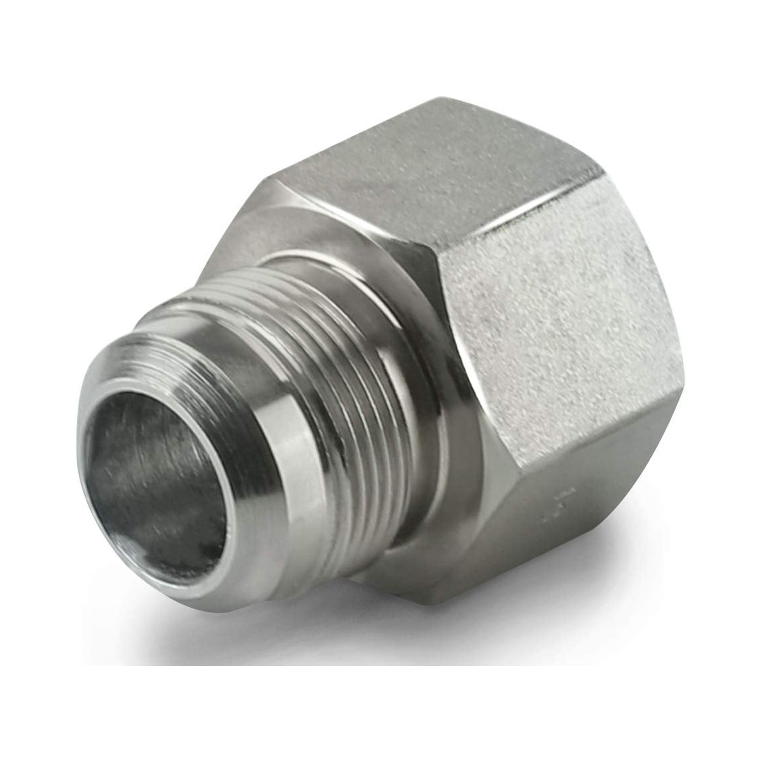 Flextron FTGF38F38 Gas Connector Adapter Fitting with 3/8" Outer Diameter Flare