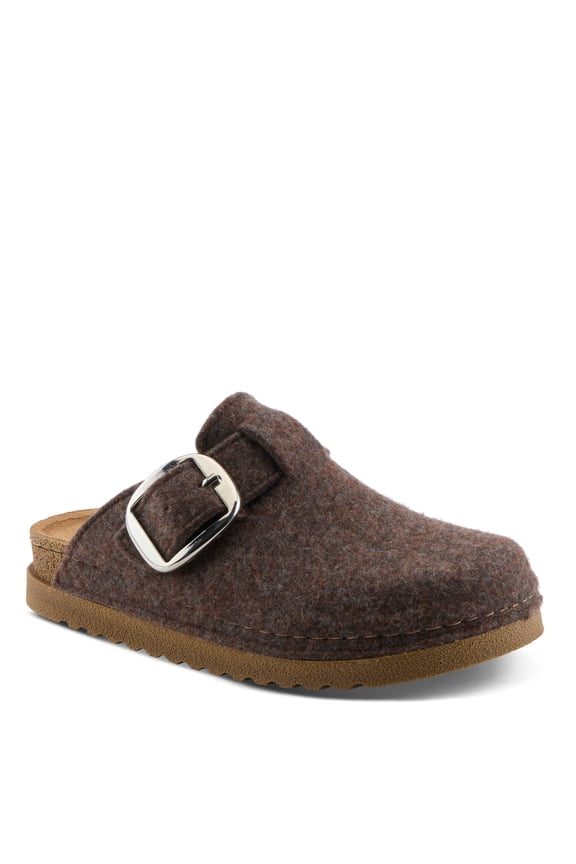 Cloggiller Women’s Boiled Wool Slip-On Clogs with Suede Insole – Made in Turkey