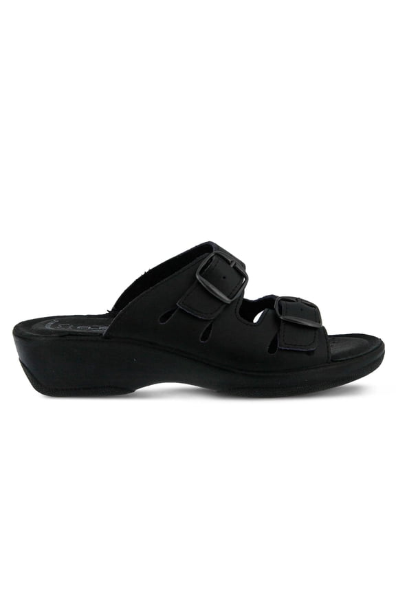 Decca Two Buckle Slipper