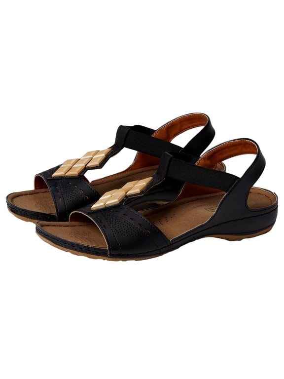 Palacio Black PALACIO-BLK Women's Size 7.5-8