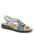 thumbnail image 1 of Flexus Spring Step Nyaman-Swirl Slingback Sandals for Women | Low Heel Slip-On Summer Sandals | Ladies Casual Flat Platform Sandal, 1 of 5