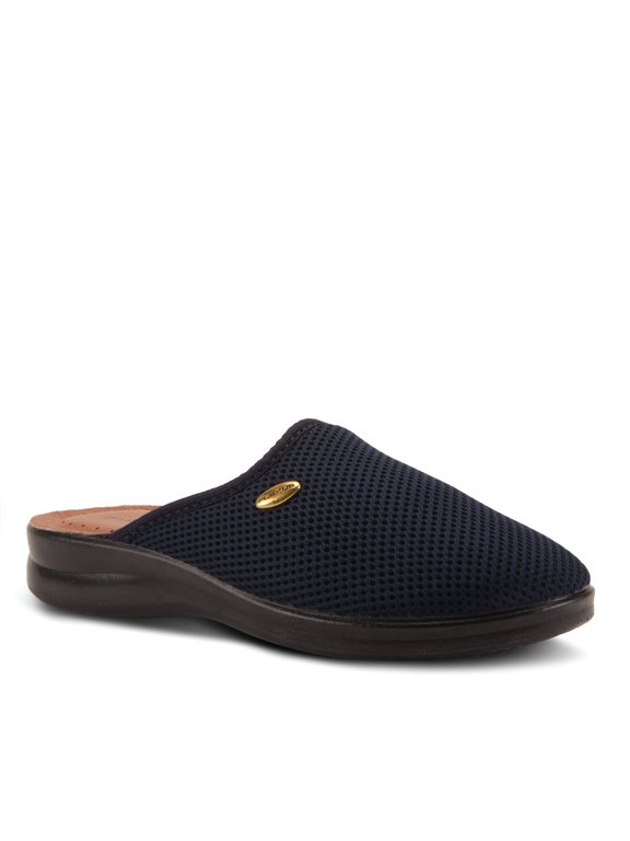 Spring Step Scuff Slippers for Women Lightweight Indoor Footwear with Flexible Round Toe Design