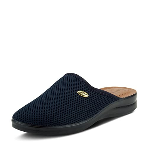 Flexus Spring Step Scuff Slippers for Women – Lightweight Indoor Footwear with Flexible Round Toe Design