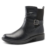 Flexus Womens CAHIR Mid Shaft Boots with Buckle