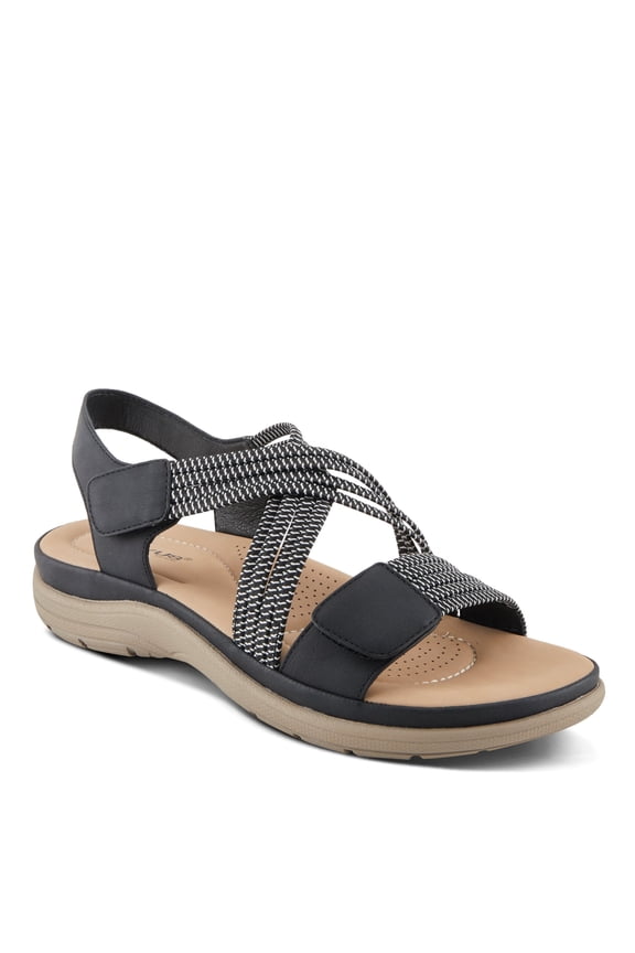 Crossbeam Comfort Sandals for Women with Stretch Straps