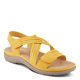 thumbnail image 1 of Flexus Women's CROSSBEAM Cross Over Sandals Yellow EU 37 / US 6.5 - 7, 1 of 5