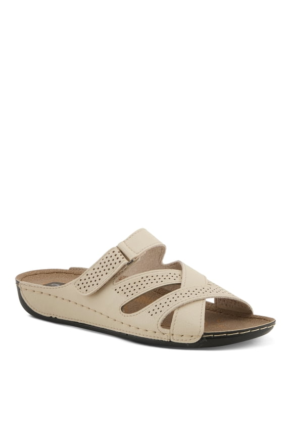 Women's KARL Adjustable Slide Sandals - Strappy Design, Padded Insole, Made in Turkey