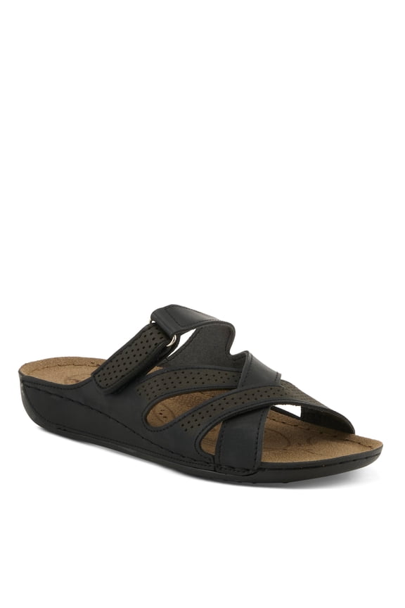 Women's KARL Adjustable Slide Sandals - Strappy Design, Padded Insole, Made in Turkey