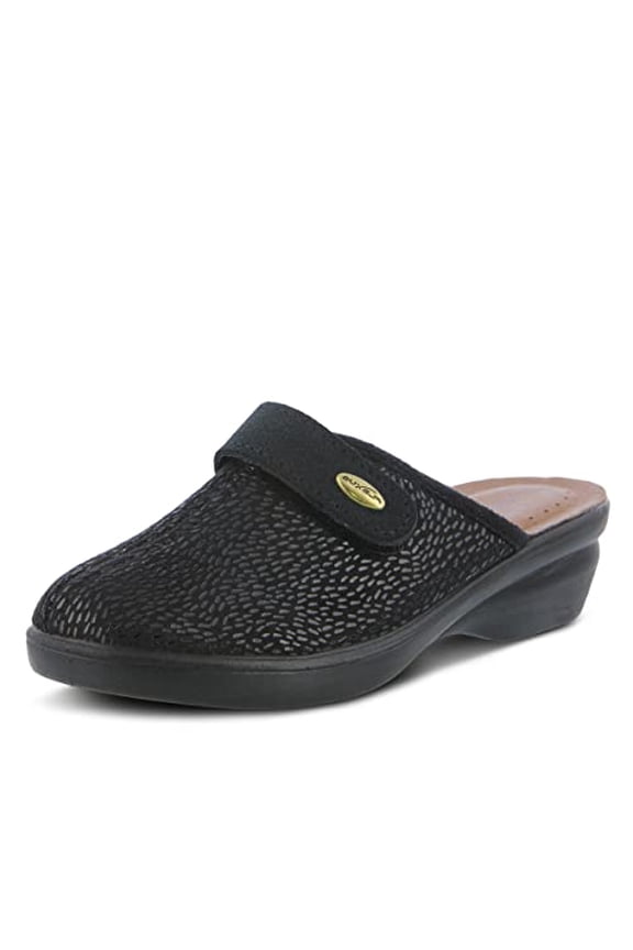 Spring Step Flexus Merula Mules for Women - Comfortable Women's Round Toe Fashion Clogs - Lightweight House Slippers for Woman