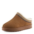 thumbnail image 1 of Flexus Alexon Open Back Clog for Women – Faux Suede Slip-On with Faux Fur Lining and Removable Insole – Indoor/Outdoor Comfort, 1 of 9