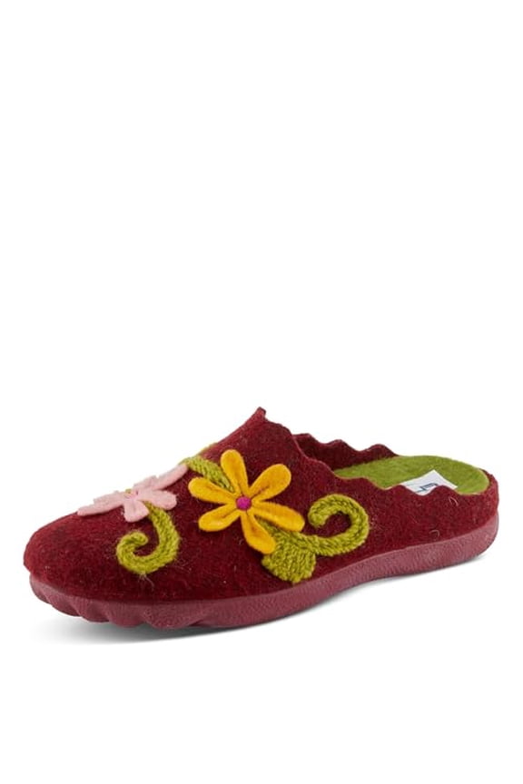 Women's ROSEBURG Leather Slides with Adjustable Straps, Cushioned Insole, and Durable Outsole